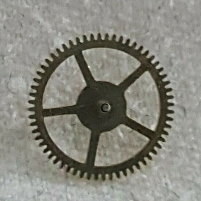 Bulova Caliber 10BCC Part Number 6B (Sweep Second 4th Wheel and Pinion)