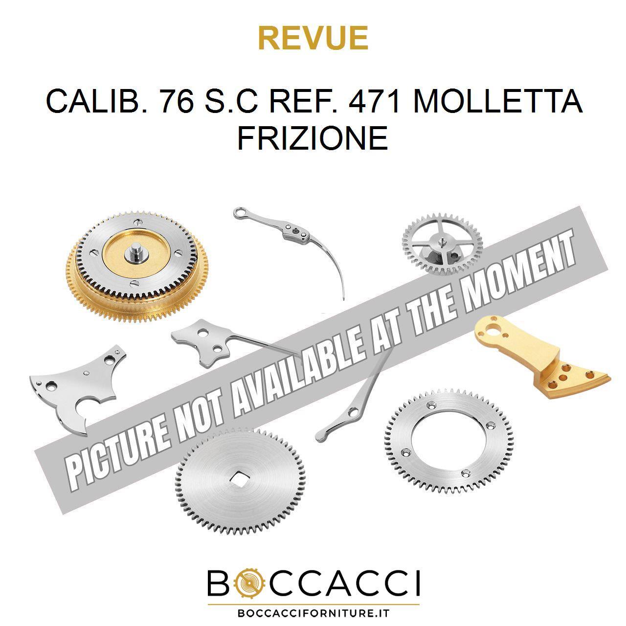 REVUE CALIB. 76 S.C REF. 471 MOLLETTA FRIZIONE Calib: 76 S.C (EXCELLENT STATE)