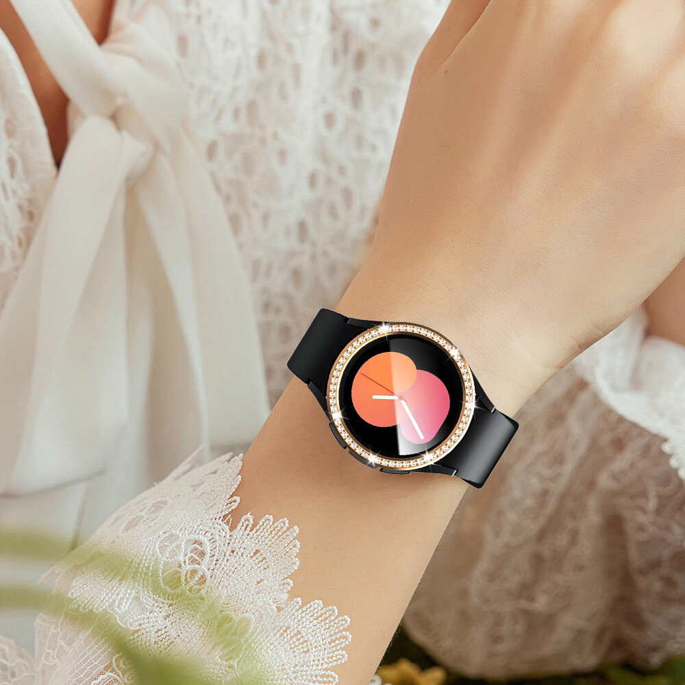 Diamond Bezel Styling Frame Ring Case Cover For Samsung Watch 6 Classic 43/47mm