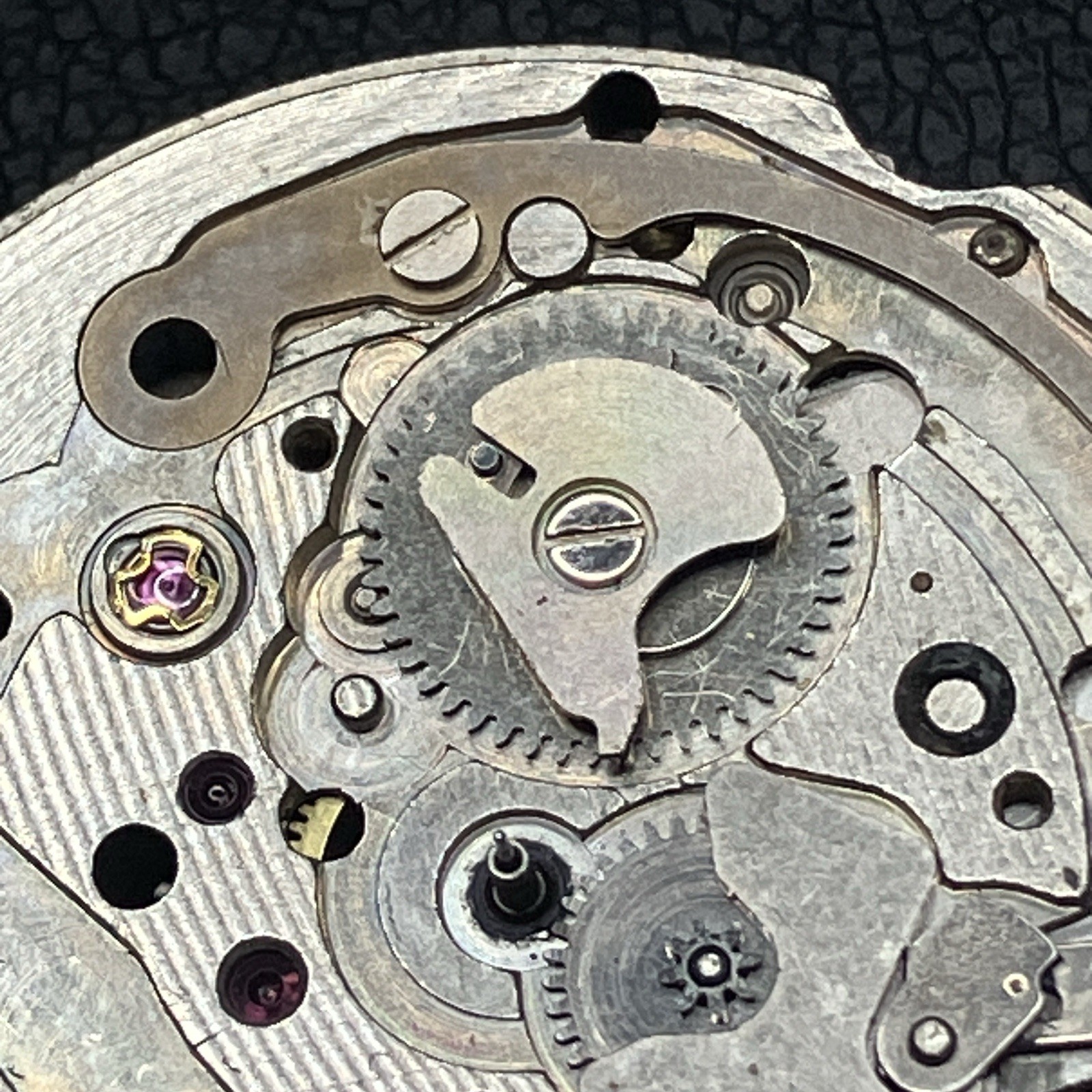 Seiko 6119A 21J Automatic Movement Dial Day Disc Spare Parts Repair Lot