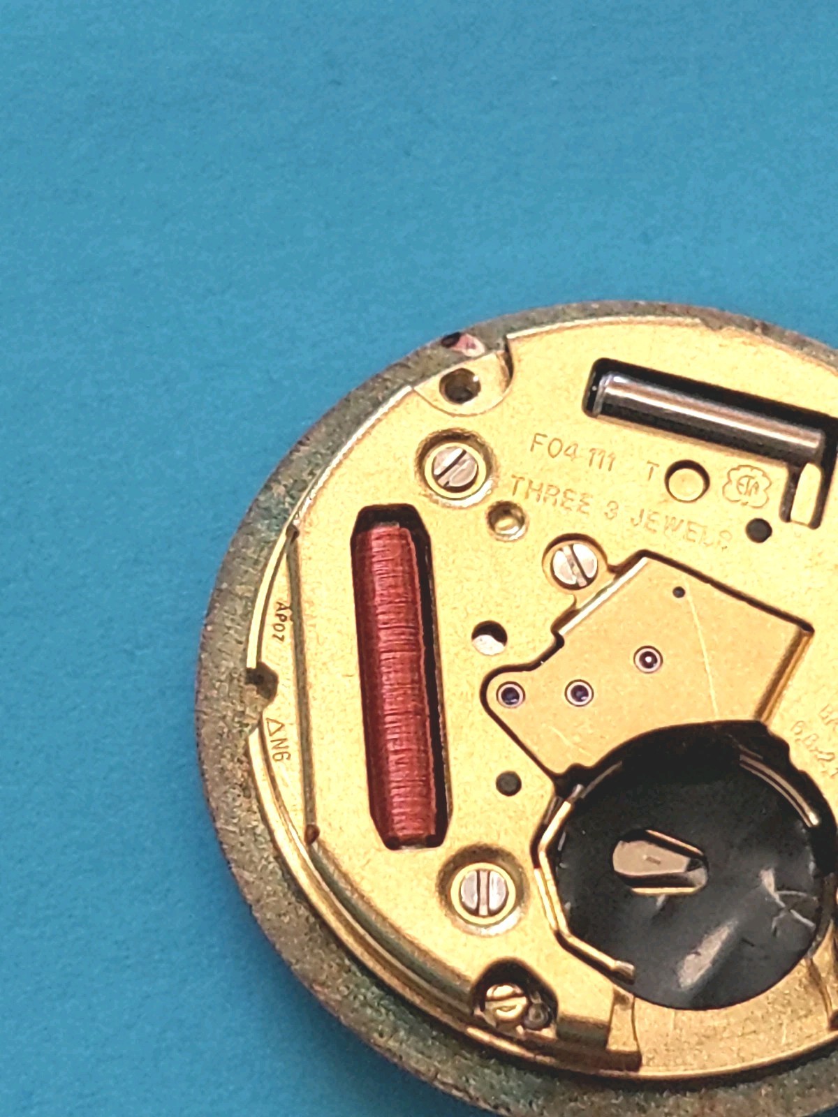 ETA F04.111 Swiss 3 Jewel D@3 Movement, 23mm Mallard Cat Eye Plum Dial&Hands.Run