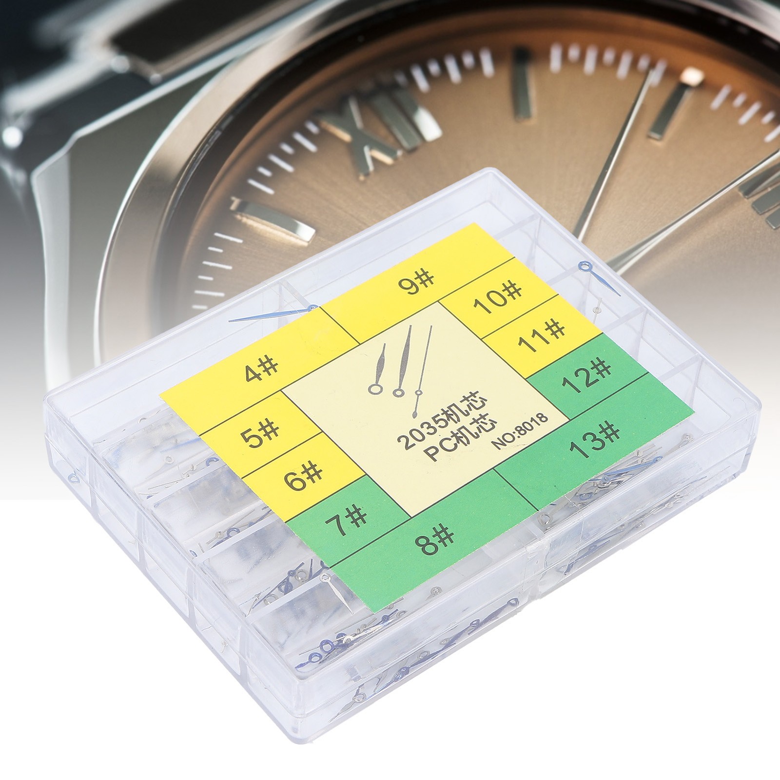 Quartz Watch Hour Minute Hands Replacement Watch Hands For Watch Movement (Blue)
