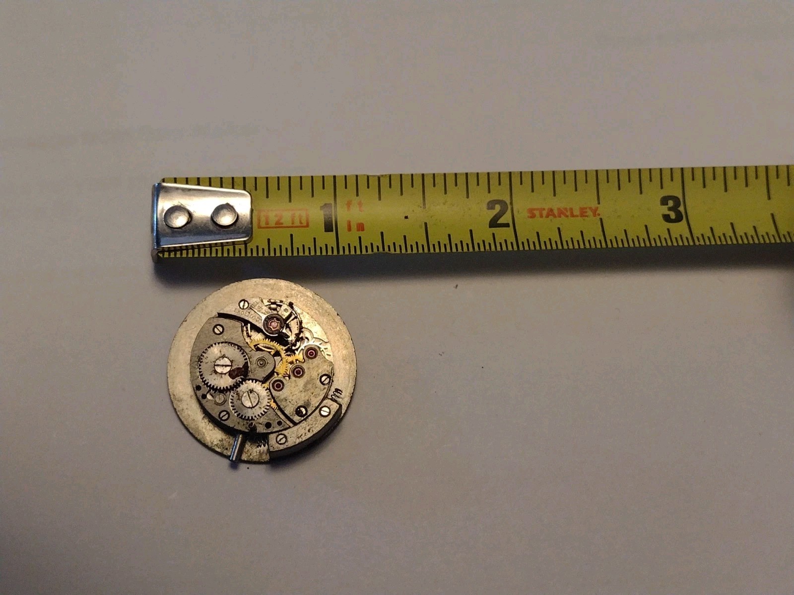 Vintage EMPIRE Watch Movement For Parts or Repair NOT WORKING!