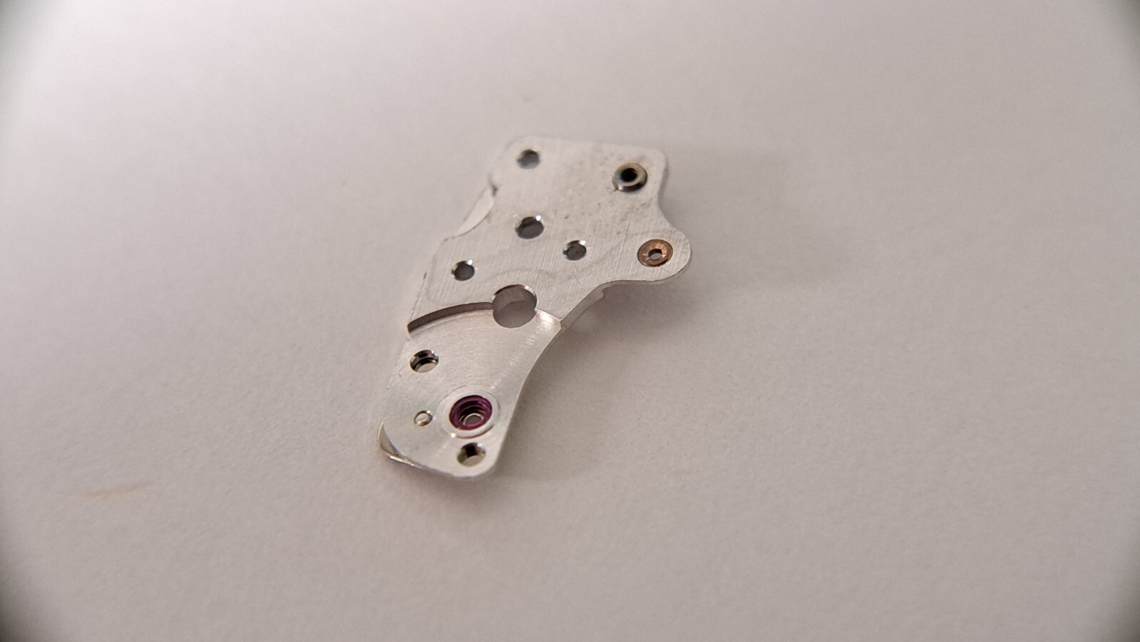 Lecoultre 916 mainplate bridge and screw pre-o for watch repair/parts
