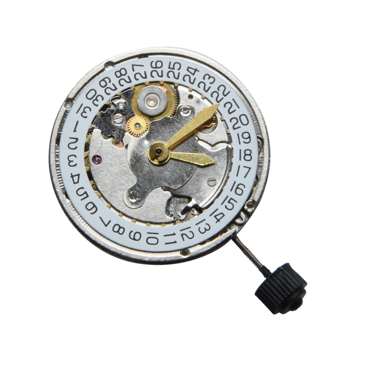 Single Calendar At 3 Automatic Merchanical Watch Movement For Shanghai 2824