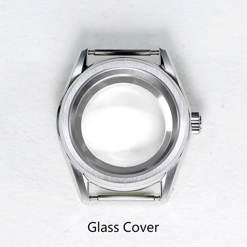 DS 38mm GS Case Sapphire AR Steel NH35 Movement Luxury GMT NH34 Fit 28.5mm Dial