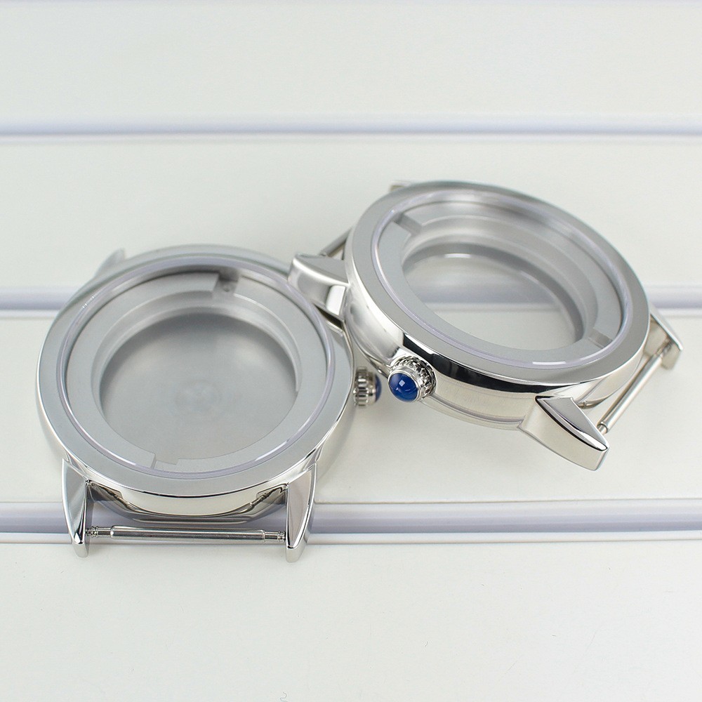 42mm Ultra Thin Patrimony Mod Watch Case Sapphire For ETA2824 Movement