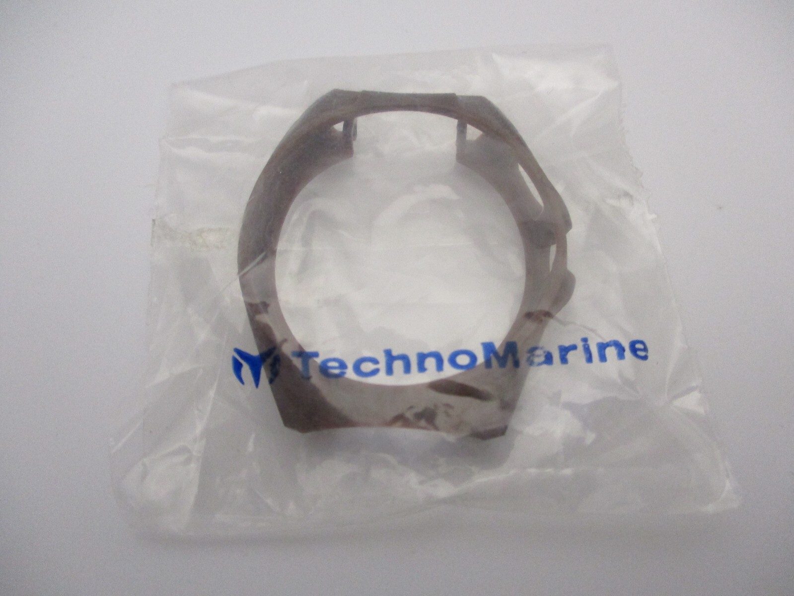 TechnoMarine Techno Marine Chronograph Watch Brown Silicone Case Shroud Cover