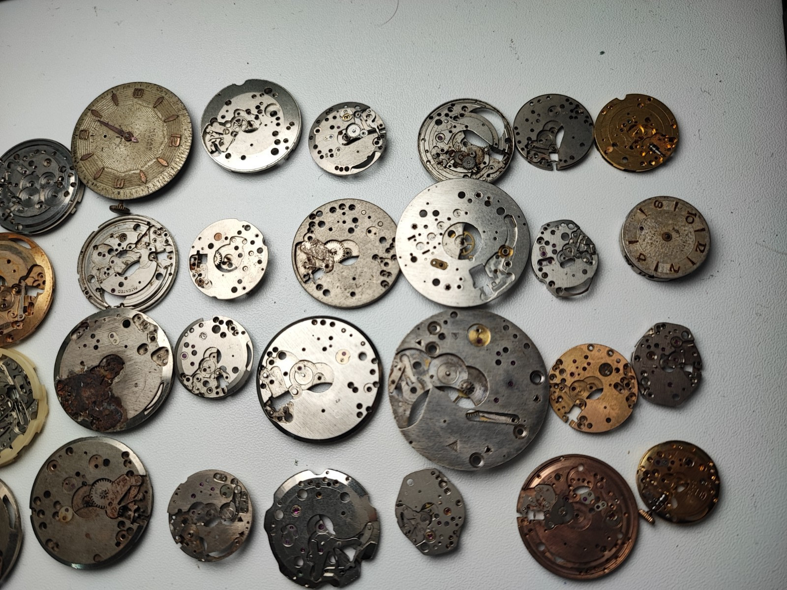 mix Watch Main Plate platinum lot as fhf fe eb harley brac fef eta bfg ut others