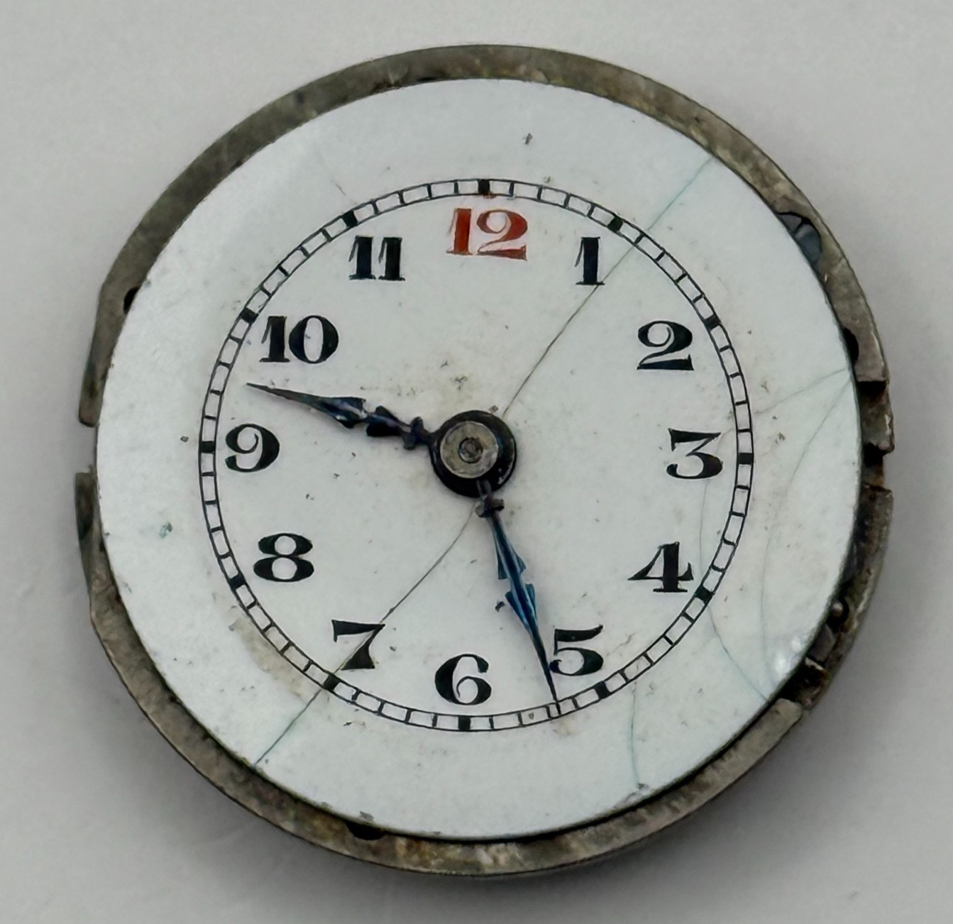 Breguet Hairspring Albion Red 12 Swiss Watch Movement Manual Wind Parts 21.6mm