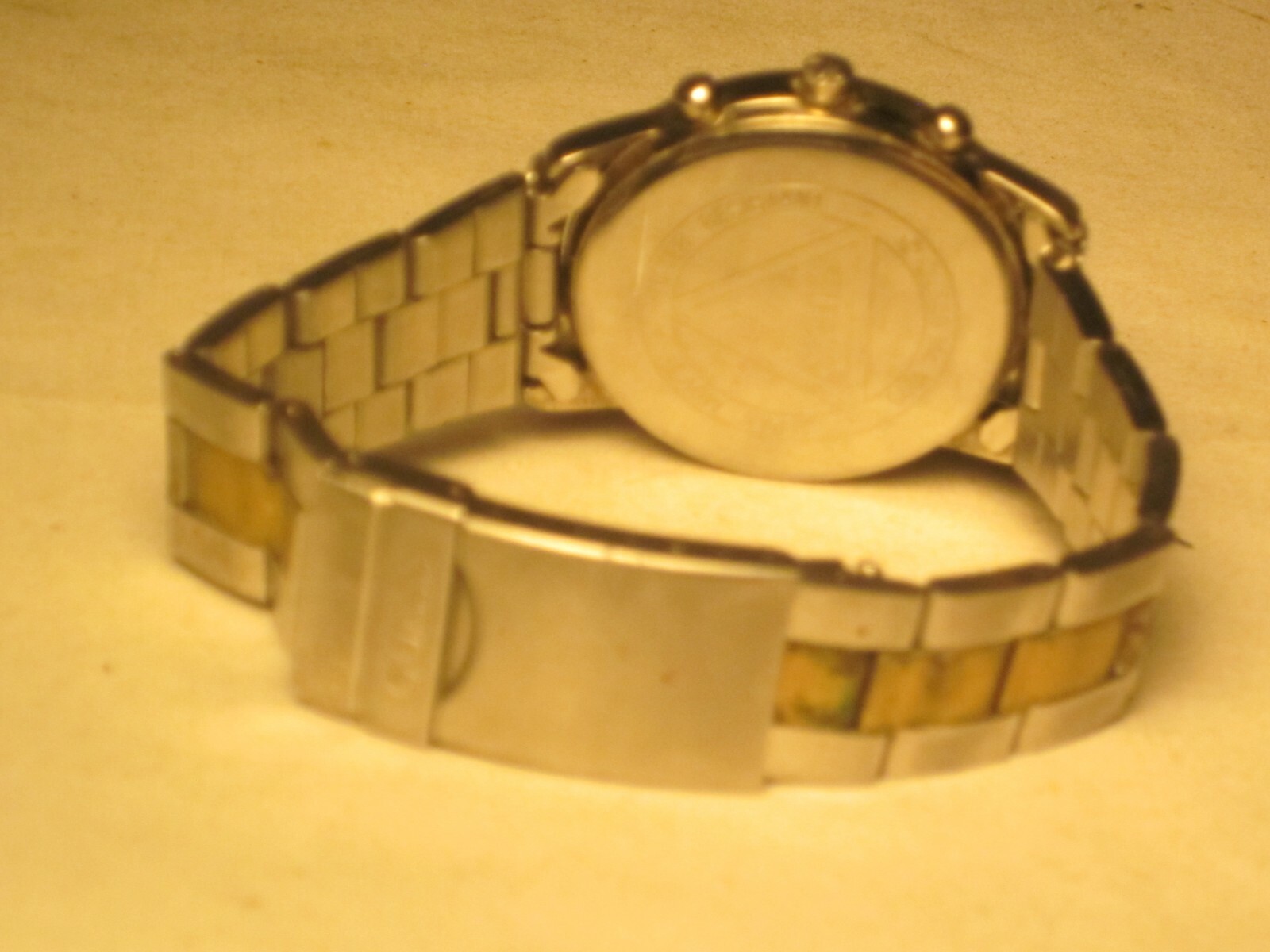 parts repair GUESS Chronograph wrist watch watch 1995 date time wristwatch