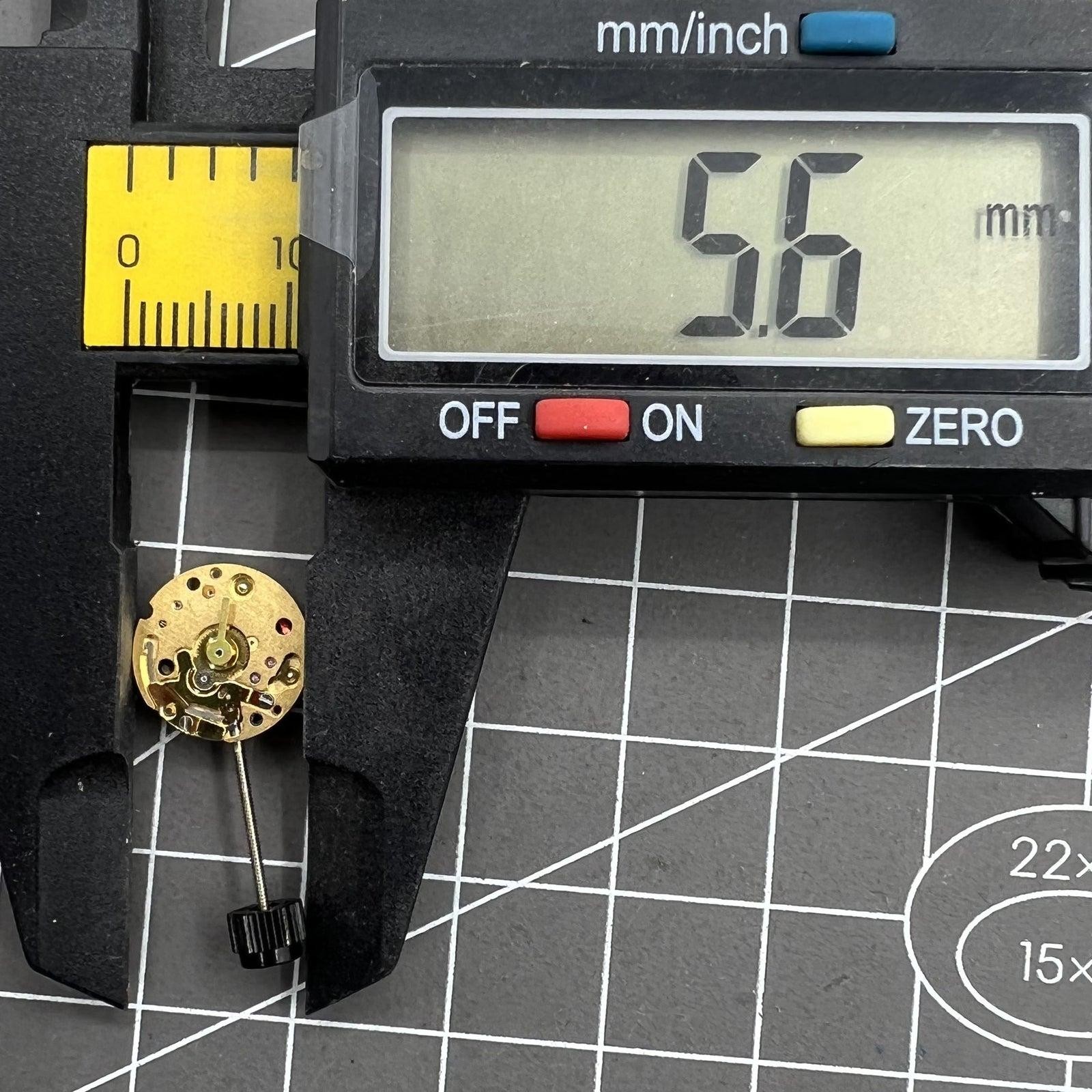 ETA Swiss Quartz Movement E01.001 2-Hand Watch