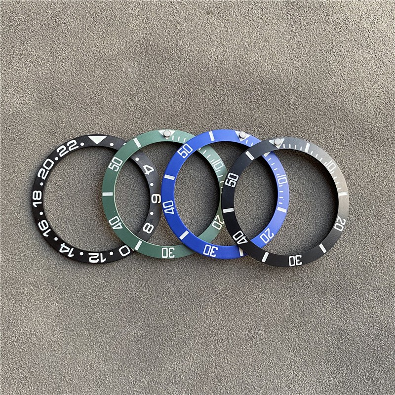 38mm Full Luminous Ceramic Bezel Insert For SKX007/SKX009 SKX011 Sub Style