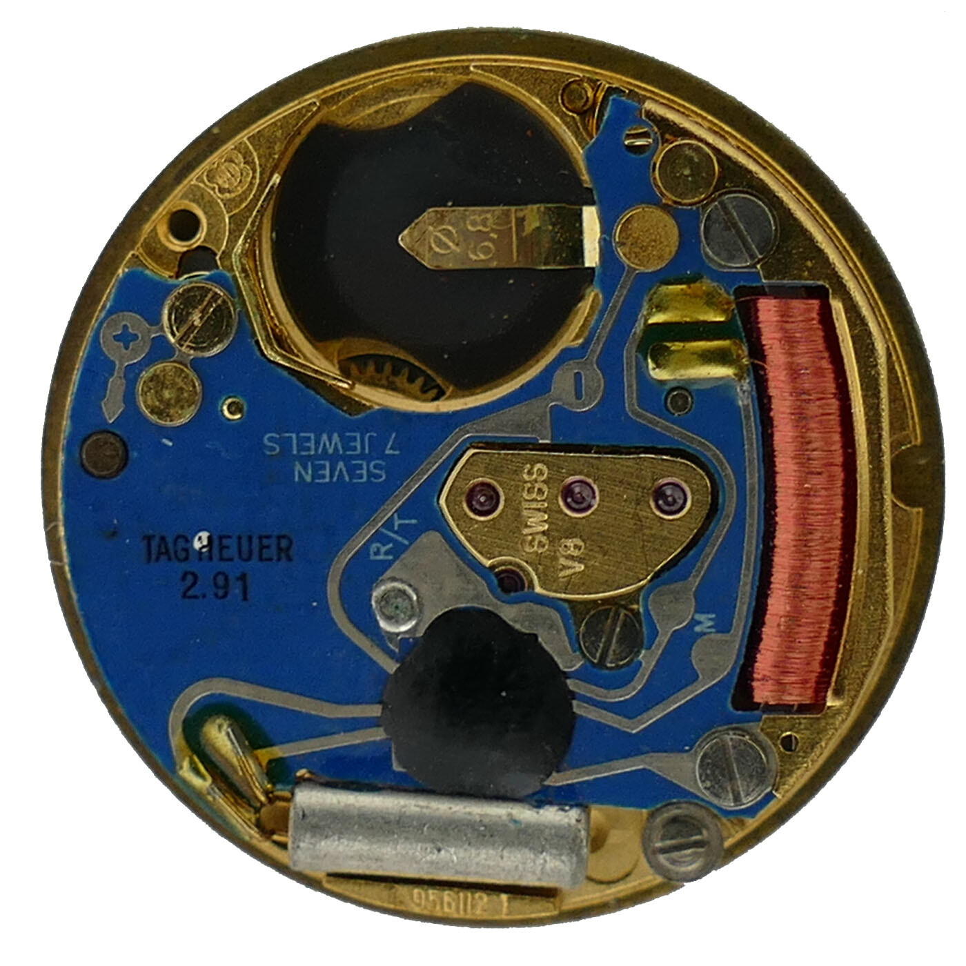 TAG HEUER PROFESSIONAL 200 METERS BLACK DIAL & 956112 MOVEMENT