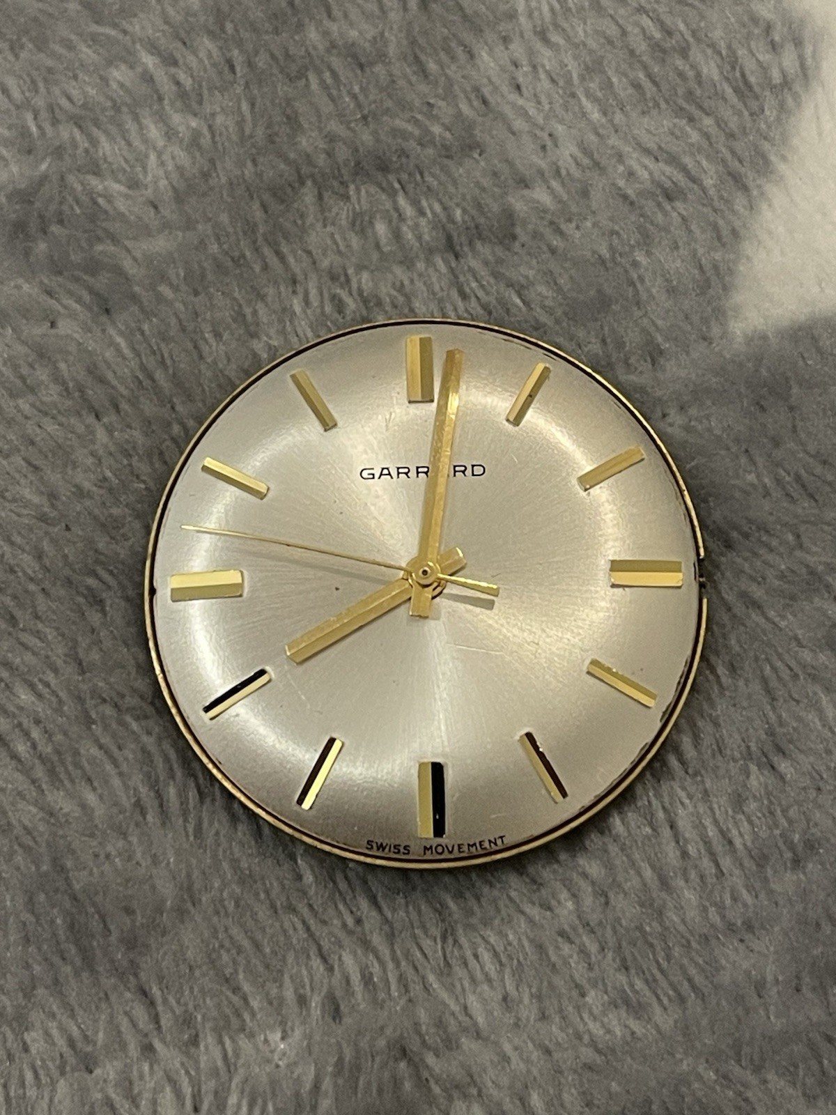 VINTAGE GARRARD MECHANICAL WATCH MOVEMENTS X 2 NICE EXAMPLES FREEPOST UK