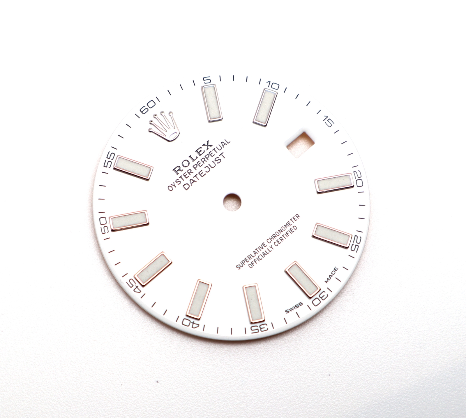 Rolex Datejust 41mm White Stick Dial 116334 116300