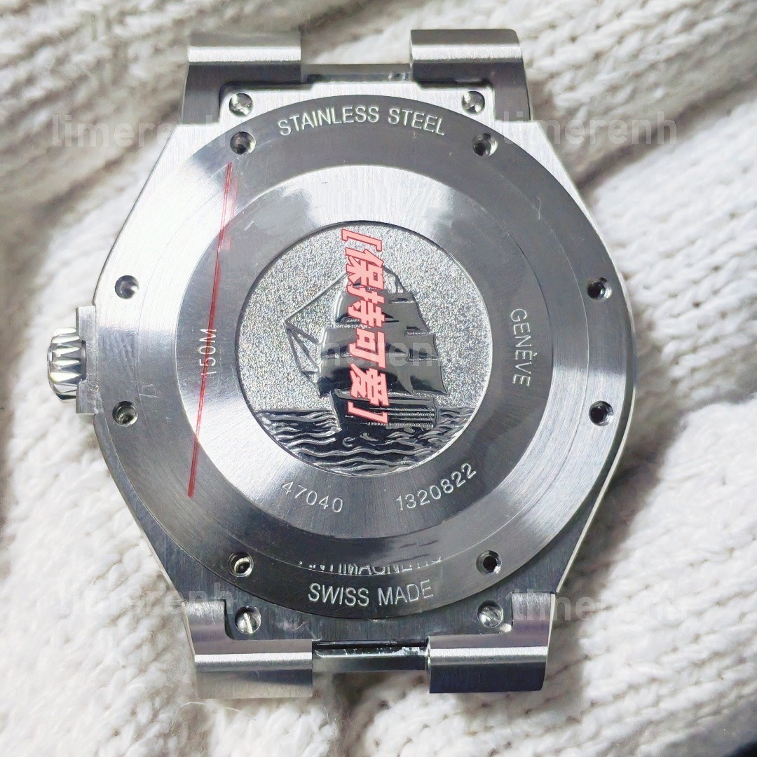 DIY 42mm Stainless Watch Case Set For 9015 Movement After-salesAccessories