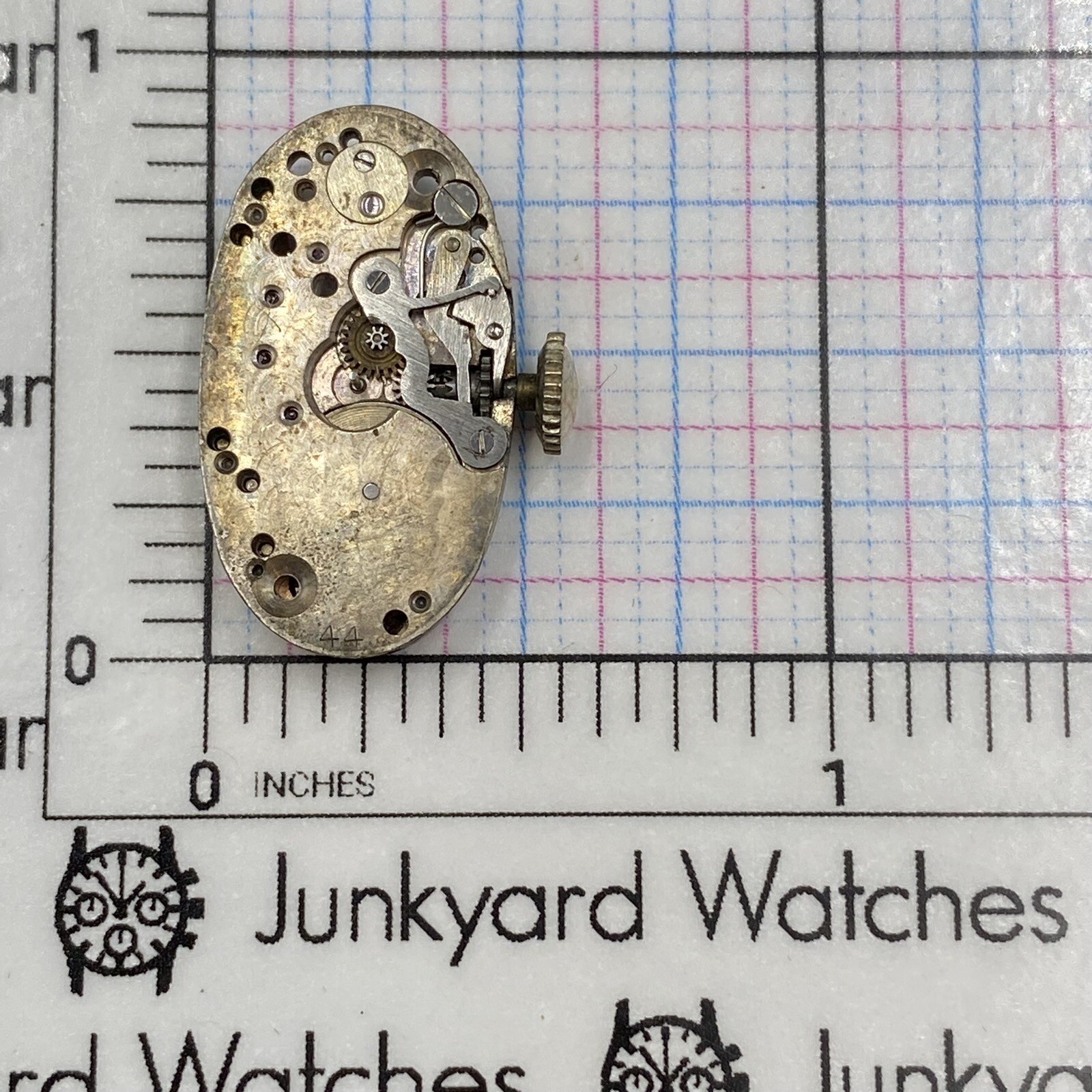 Vintage Warwick 5A 224 Watch Movement Repair Parts Watchmaker 15 Jewels New York