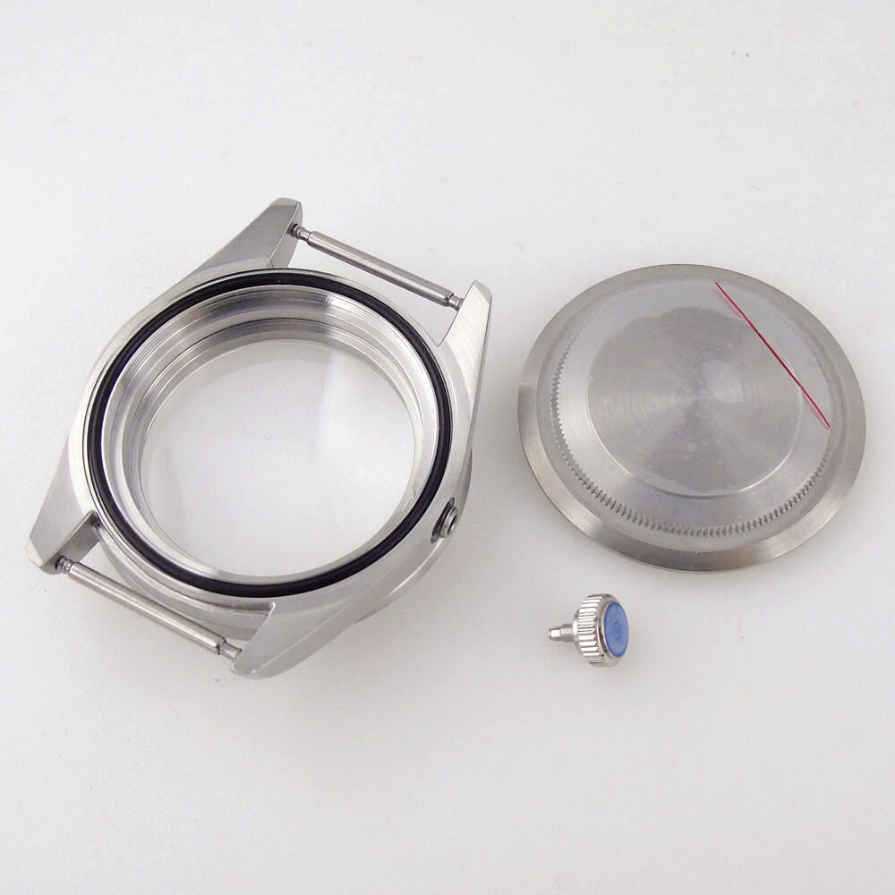 20ATＭ 39mm Double Bow Sapphire Glass Watch Case For Japan NH34 NH35 NH36 2824