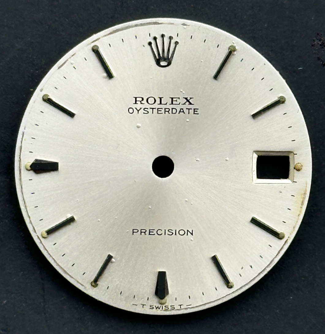 Vintage Rolex Oysterdate Watch Dial For 6466
