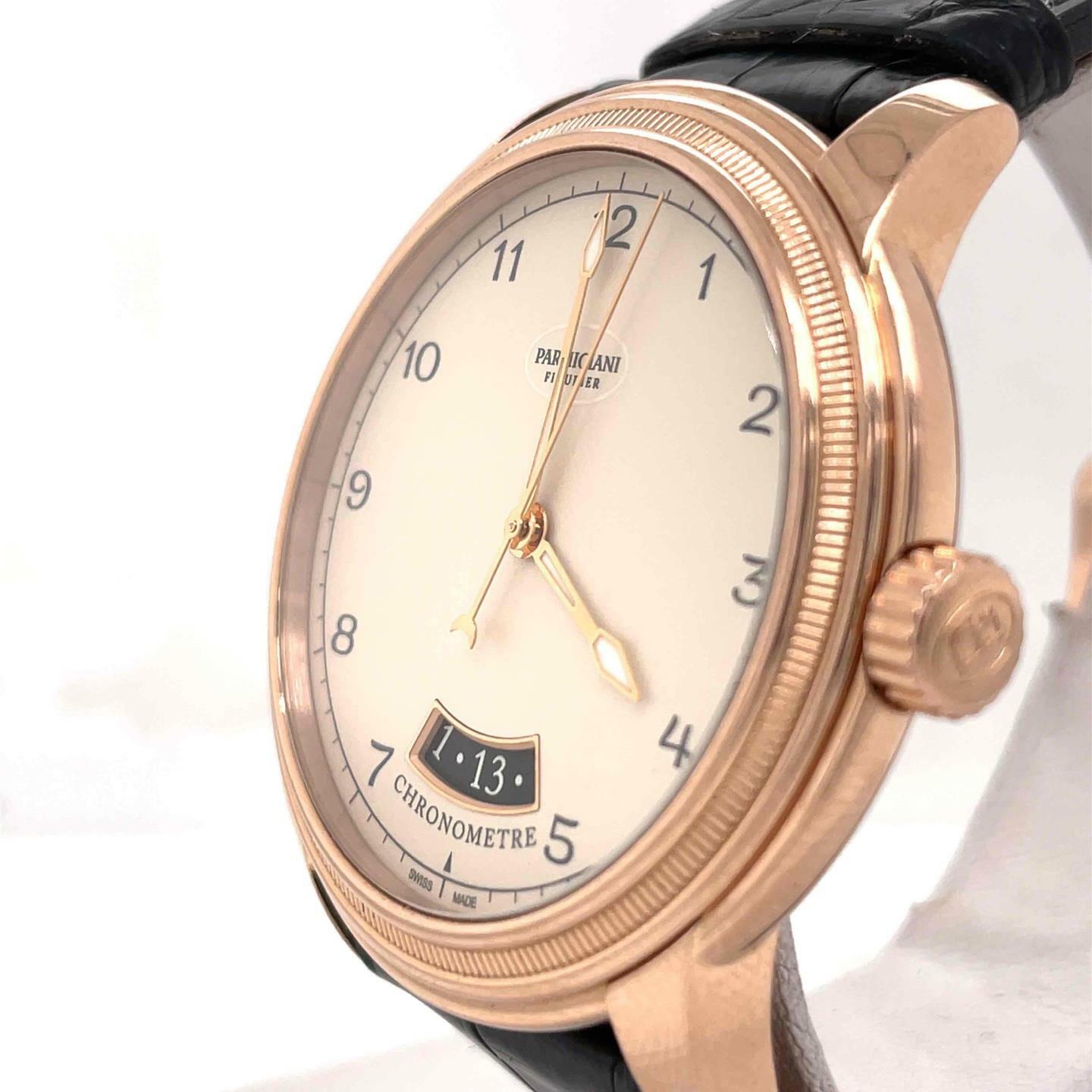 Parmigiani Fleurier Toric Qualite 40mm 18k Rose Gold Men PFC423-1602400-HA1441