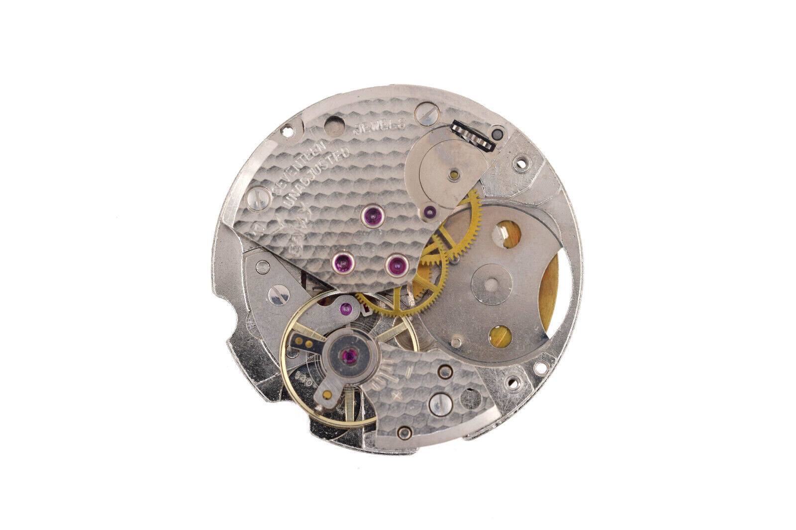 CAMY Vintage Watch Movement F 140-1C Date NOS incomplete Good Balance