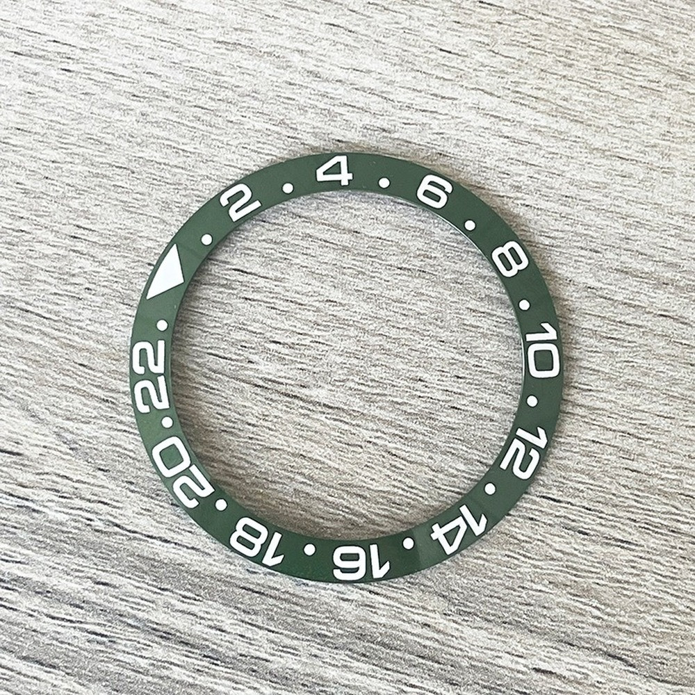 38mm Ceramic Watch Bezel Insert Super Luminous Fit for Automatic GMT Men’s Watch