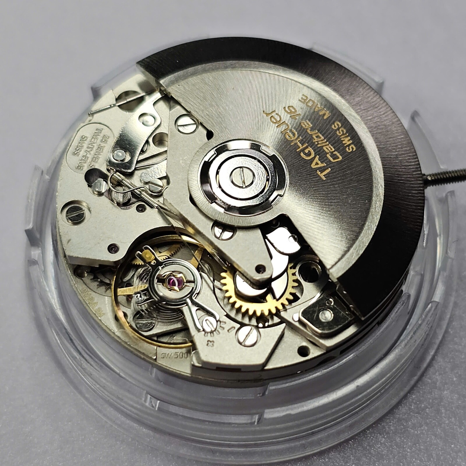 SW500 , ETA 7750 Valjoux 7750 Comp., TAG Heuer Calibre 16 Chronograph Movement