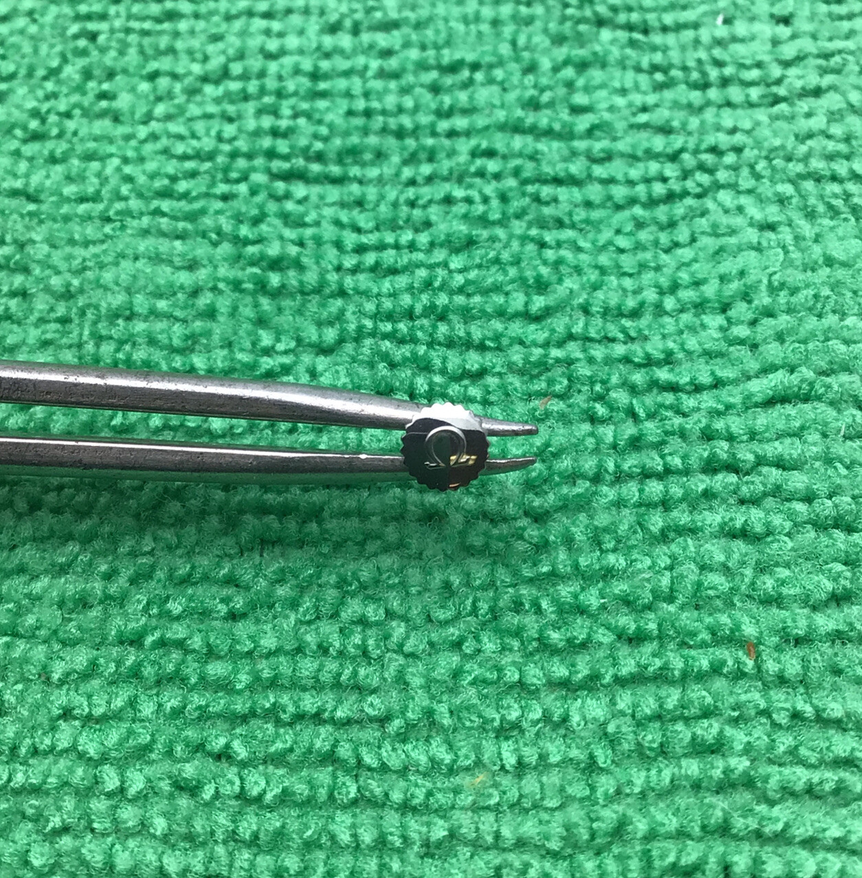 Genuine Omega Crown S/S 5mm Dust Proof NOS