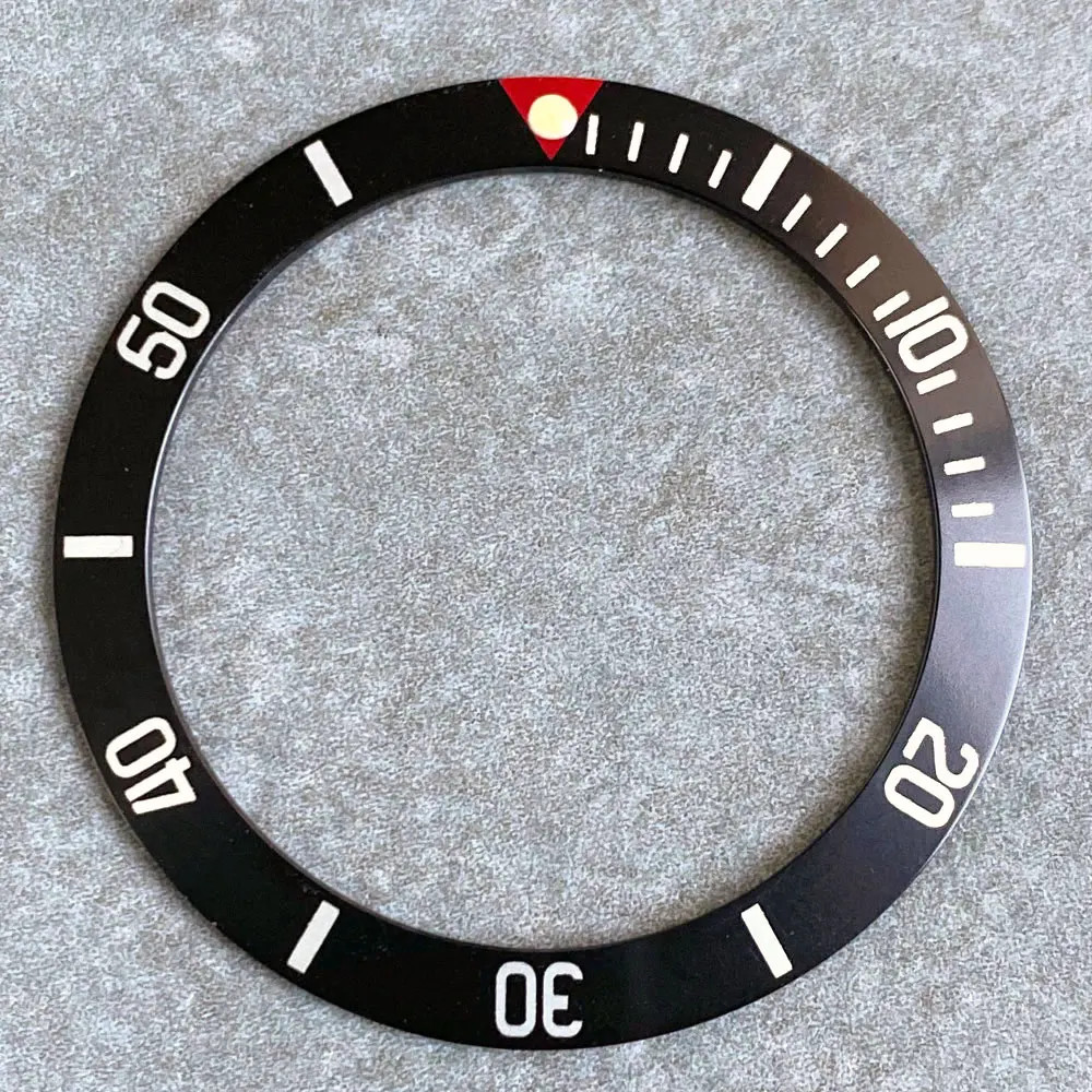 Mods 36.5mm*29.2mm Sapphire/Ceramic/Aluminum Watch Bezel Insert For 38mm Watch