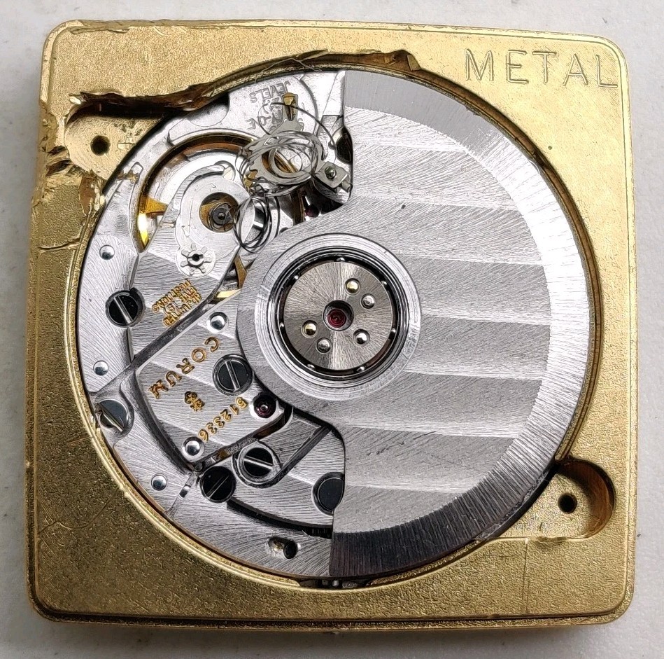 Corum Quadratus Frederic Piguet 9640 9641 Automatic watch movement For Repair