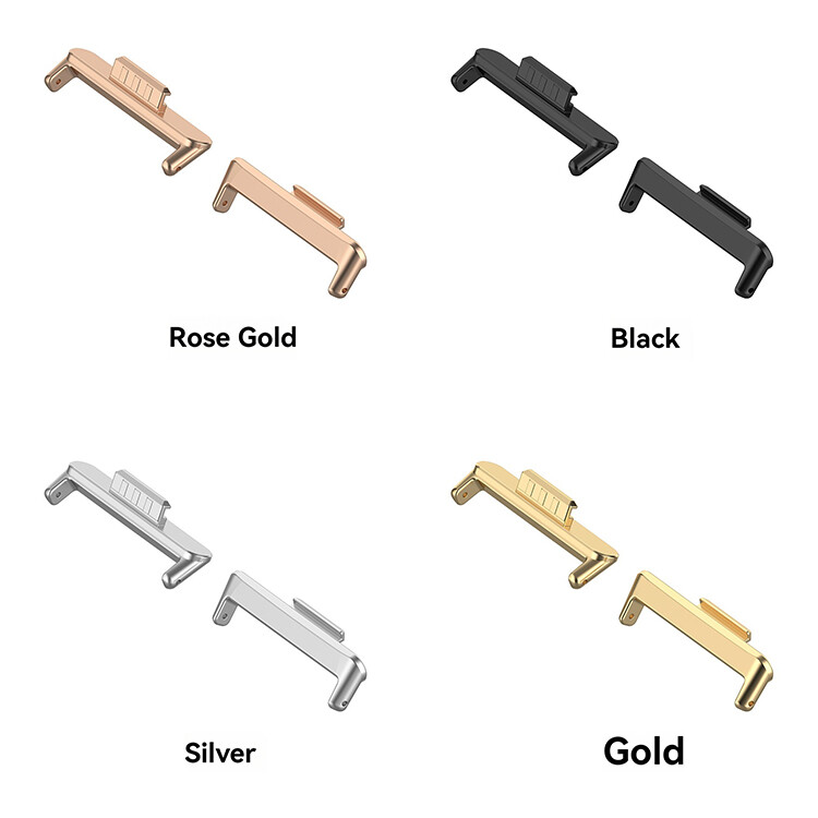 2pcs 20MM Watch Strap Connector Zinc Alloy Head Grain Kit for Huawei Watch Fit 3