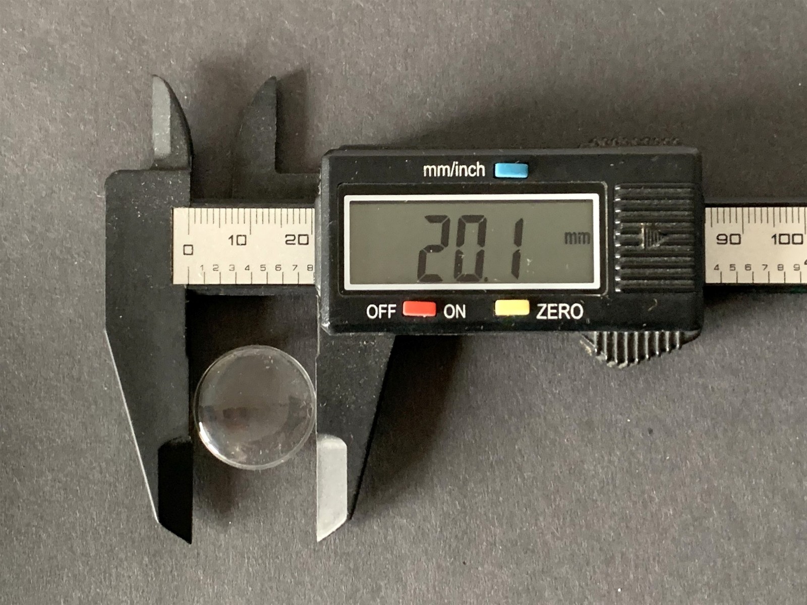 Vintage NOS WEC Stella Economic Watch “Glass” Crystal 20.1mm 3.2mm High Dome 202
