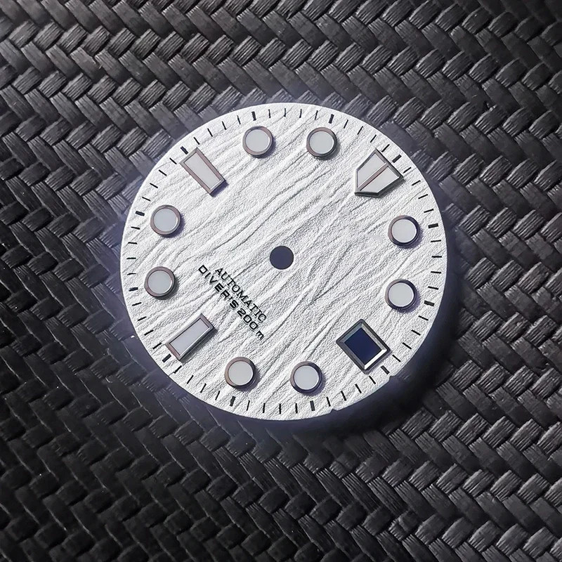 Birch Dial Blue Lume for NH35/NH36 Movement 28.5mm Dial