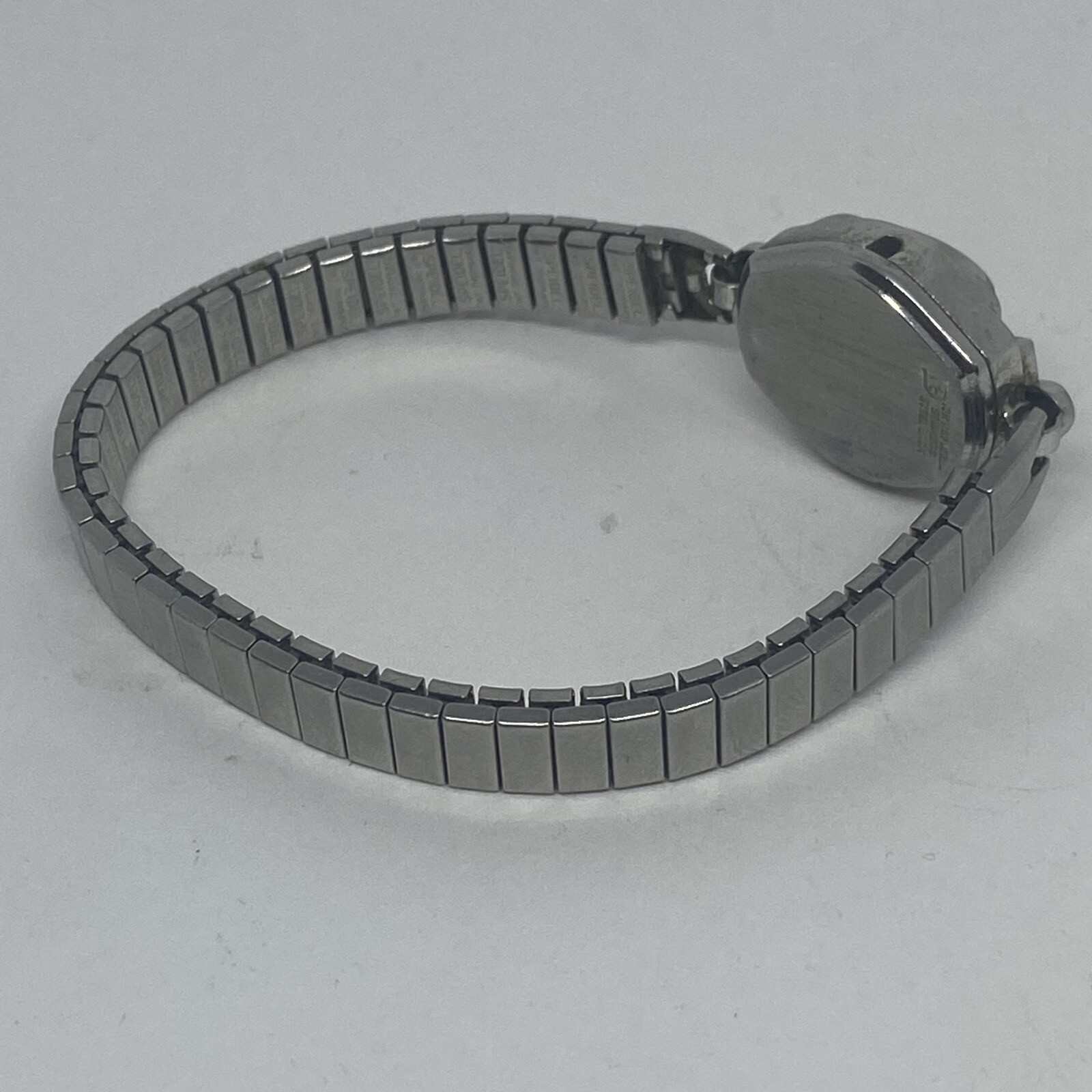 Ladies Watch Case W/ Speidel Expandable Bracelet 10kt Gold RGP Bezel Vtg