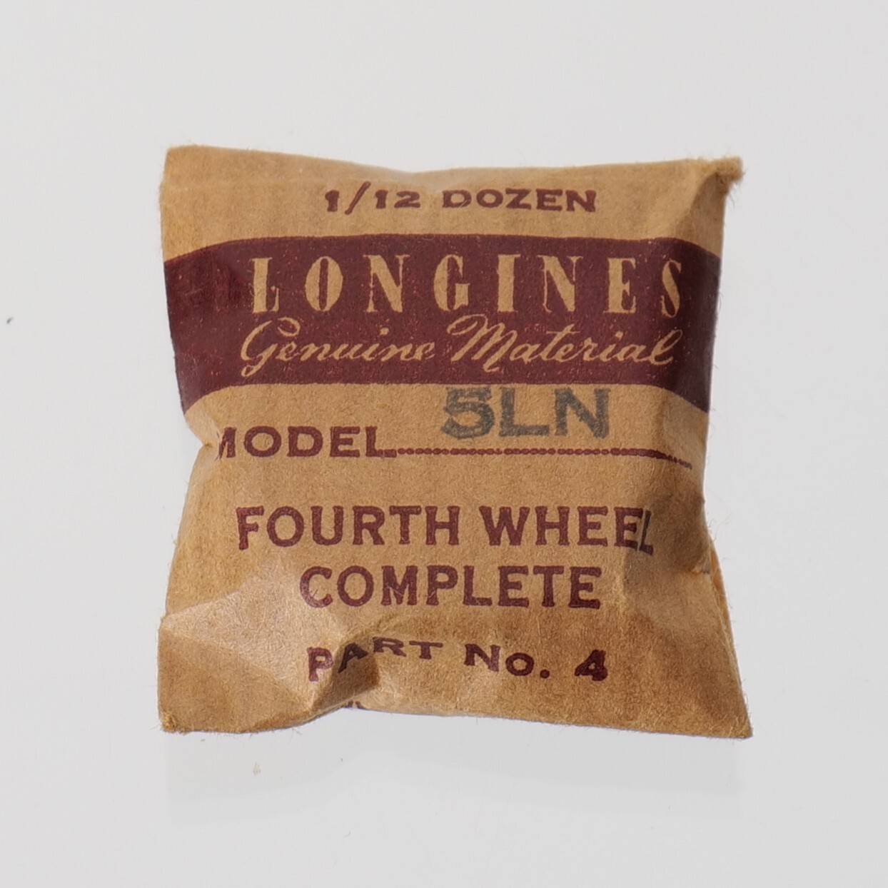 NOS Longines Cal 5LN Watch Fourth Wheel Complete Part Watchmakers (C15D26)
