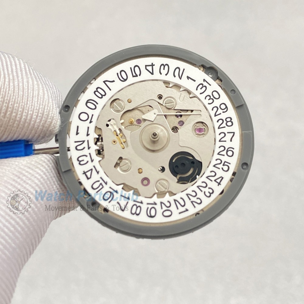 NEW Japan Made NH35 NH35A Automatic Watch Movement Date at 3 White Date Disc