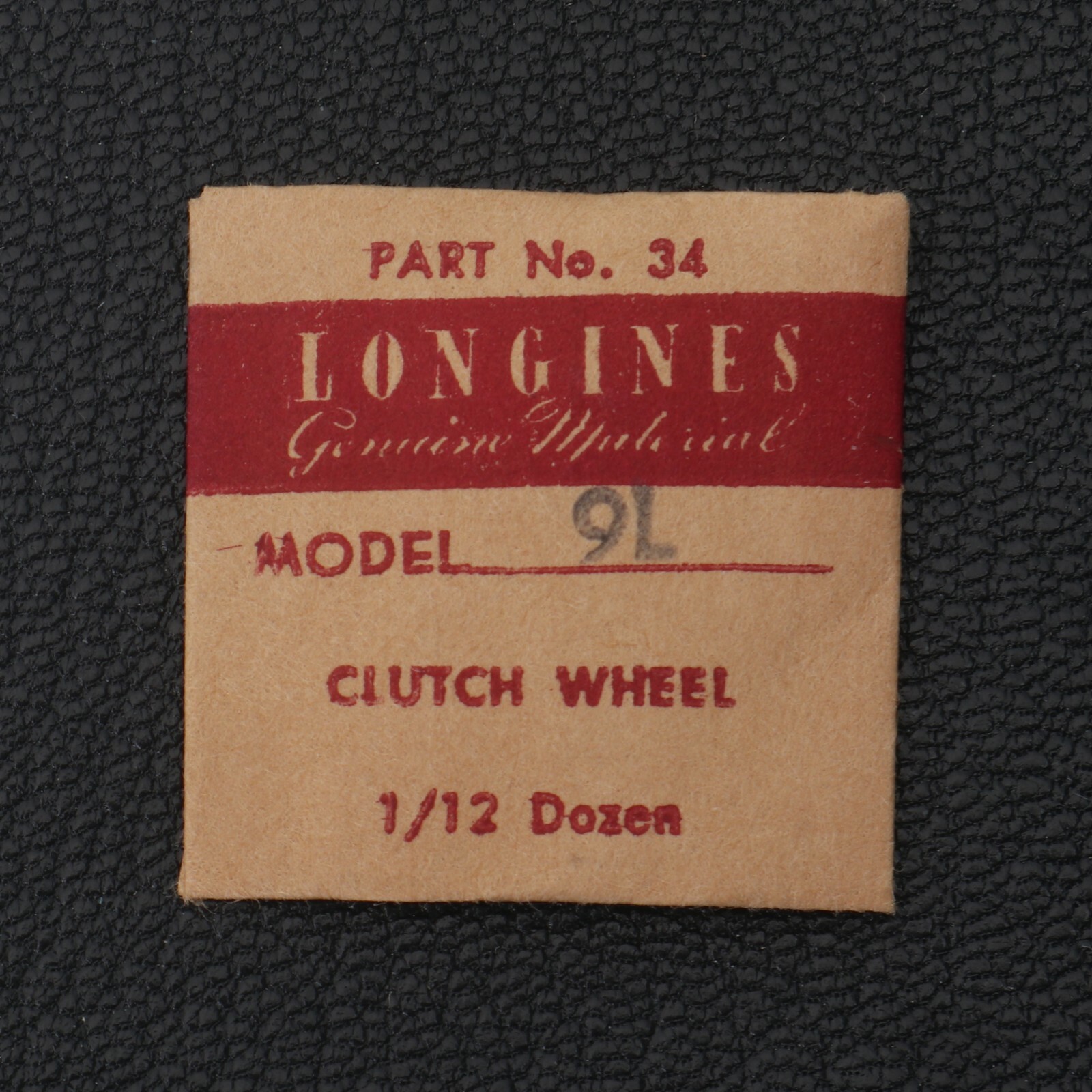 Longines 9L Clutch Wheel Watch Part #407 New Old Stock Watchmakers (C12D24)