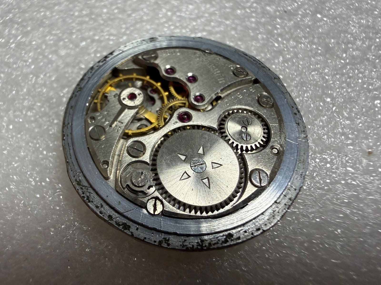 Watch movement USSR Raketa Cal.2602 plus Dial.For parts.