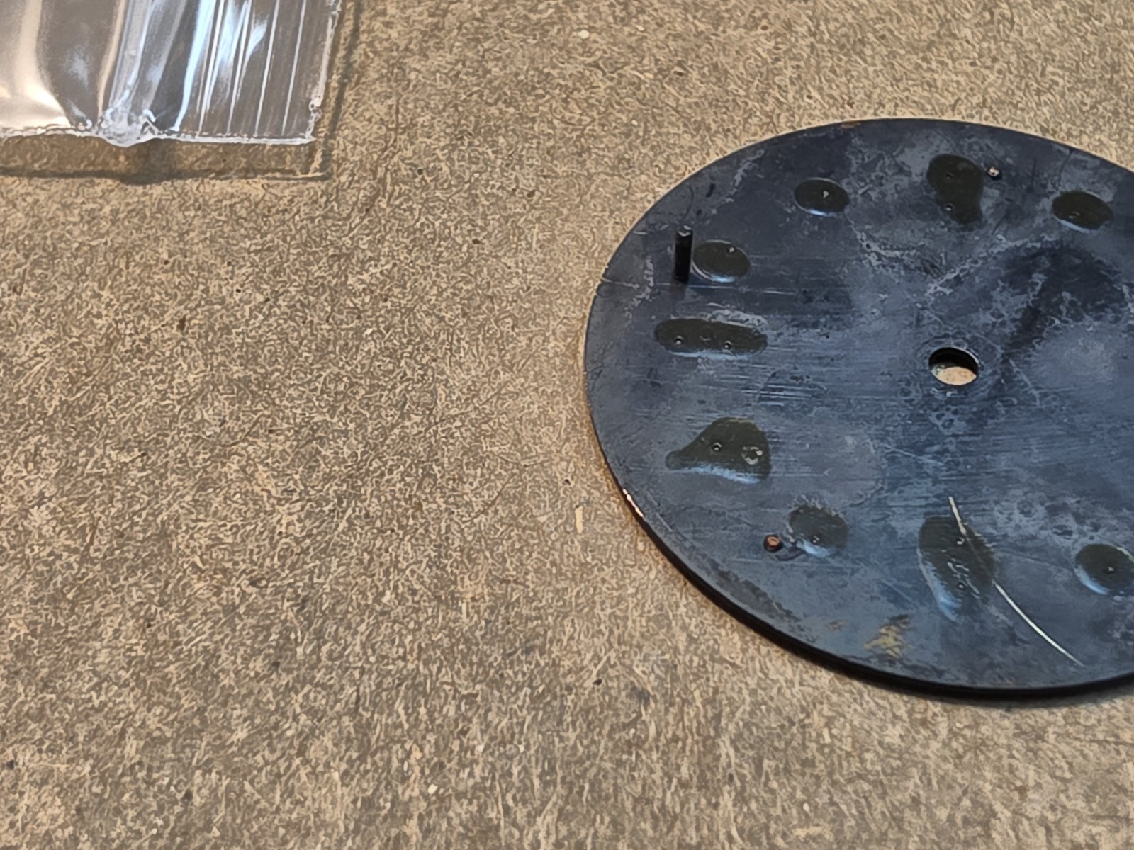 NOS Date GMT Automatic Watch Movement With 30.5mm Dial & 4 Hands