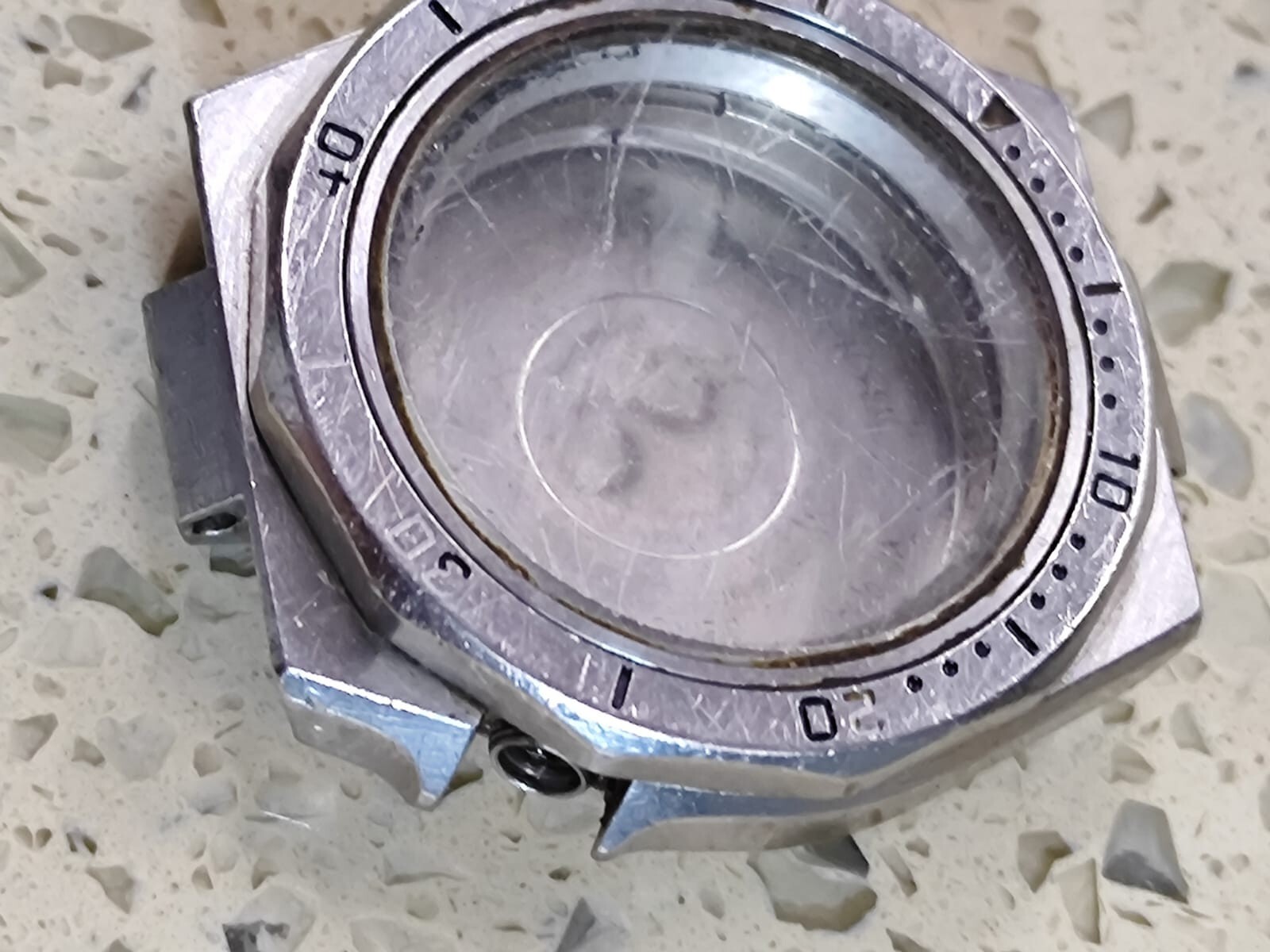 VINTAGE SEIKO SPORT 100 SQ 7546-603A Diver Parts CASE