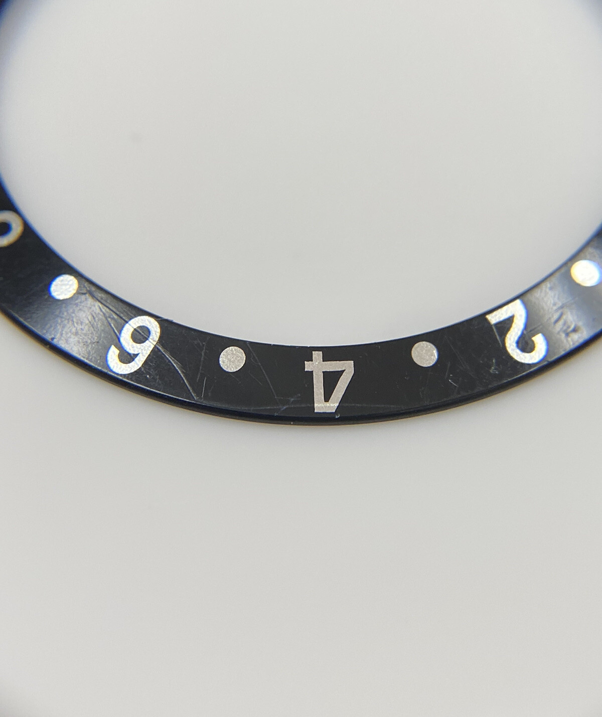 Genuine Rolex GMT Master II Sapphire Model Black Bezel Insert 16700 16710 16760