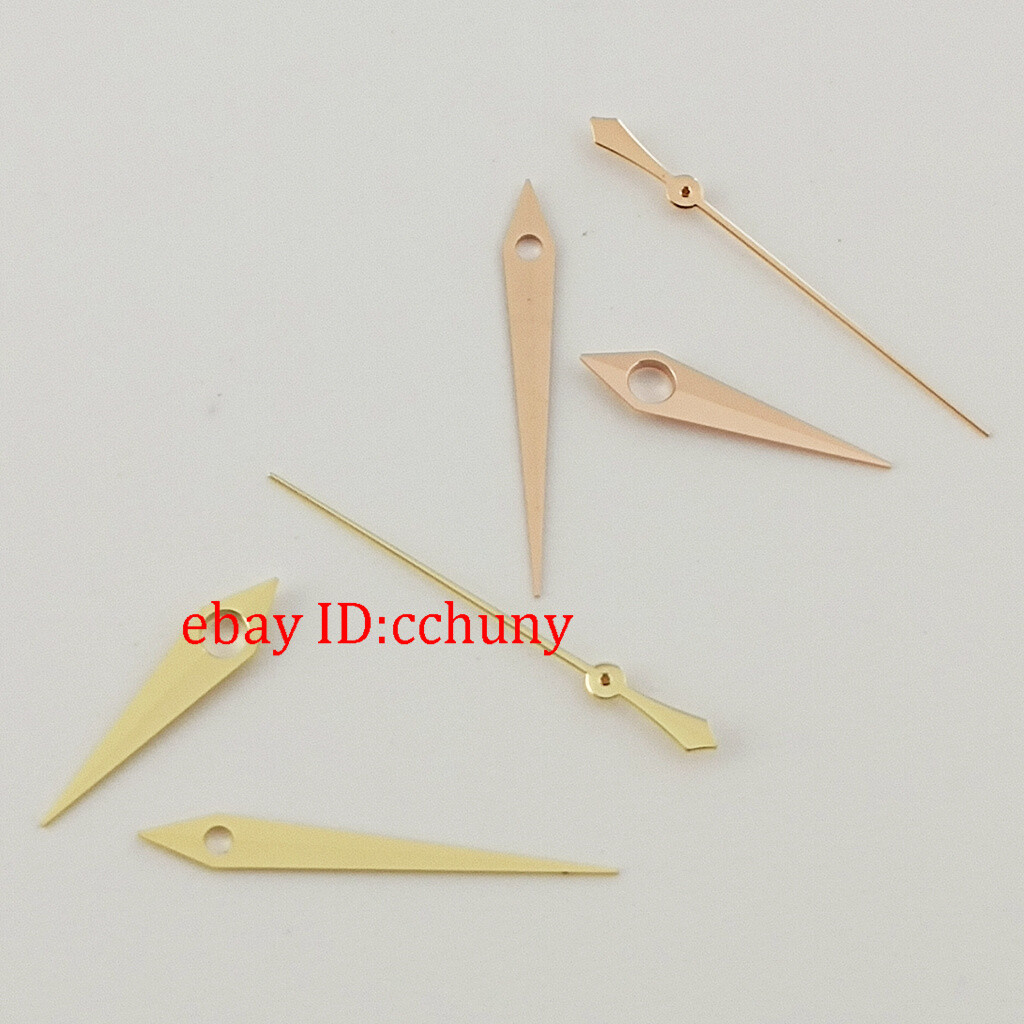 silver gold rose gold Watch hands Fit NH34 NH35 NH36 movement