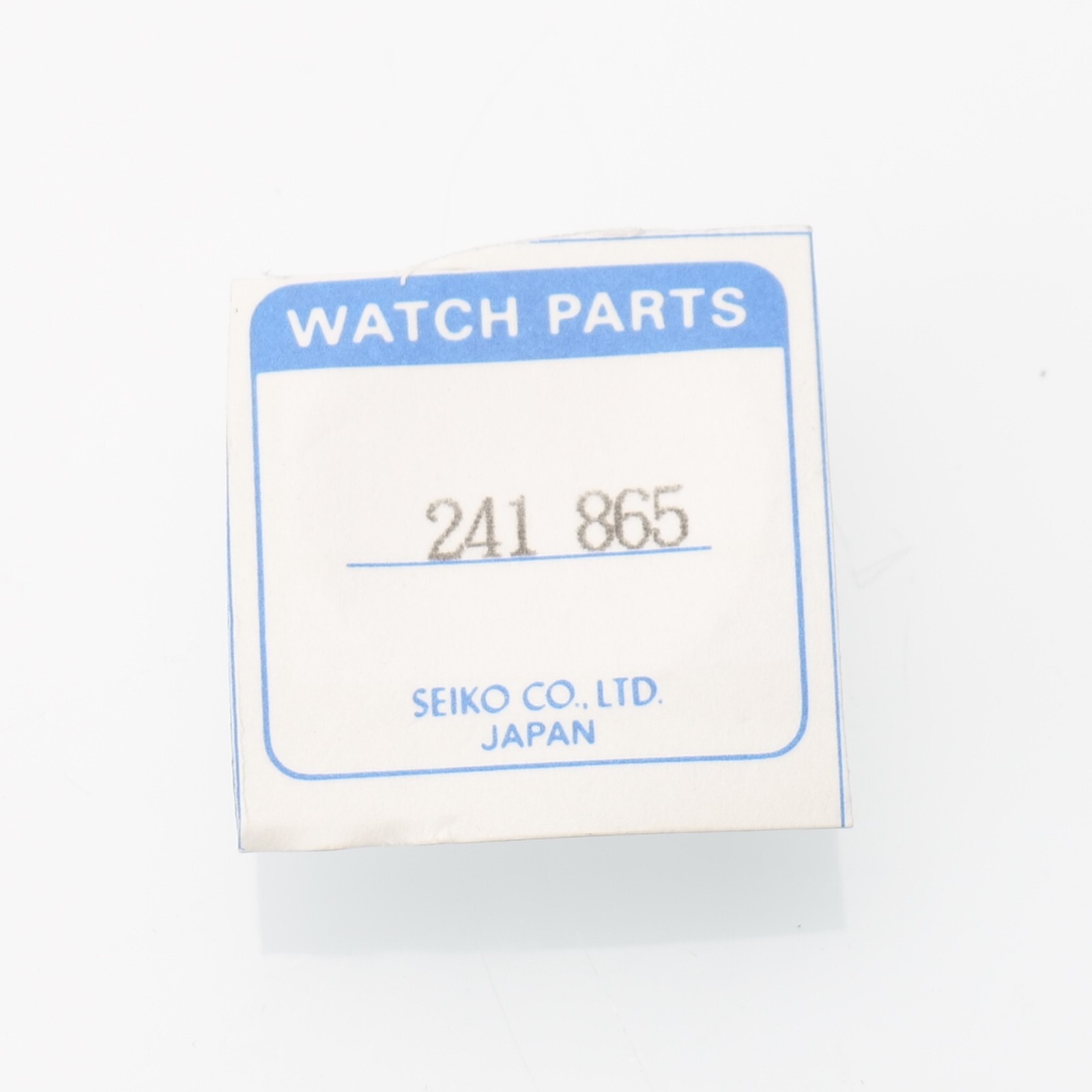 Seiko 241 865 Fourth Wheel Watch Part New Fits HAT Y147A, Y143A, Y142A (SEK)