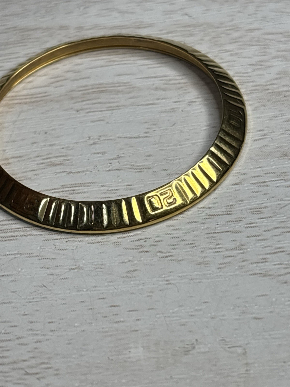 Genuine Rolex 116263 Datejust Turn-O-Graph Bezel, 18K Solid Gold, POLISHED