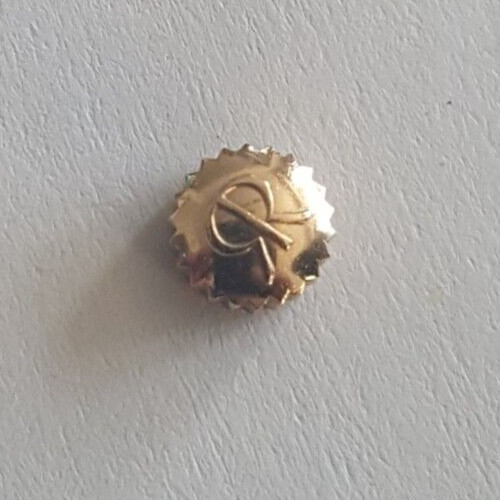 Milus Water Resistant Gold Plated Crown