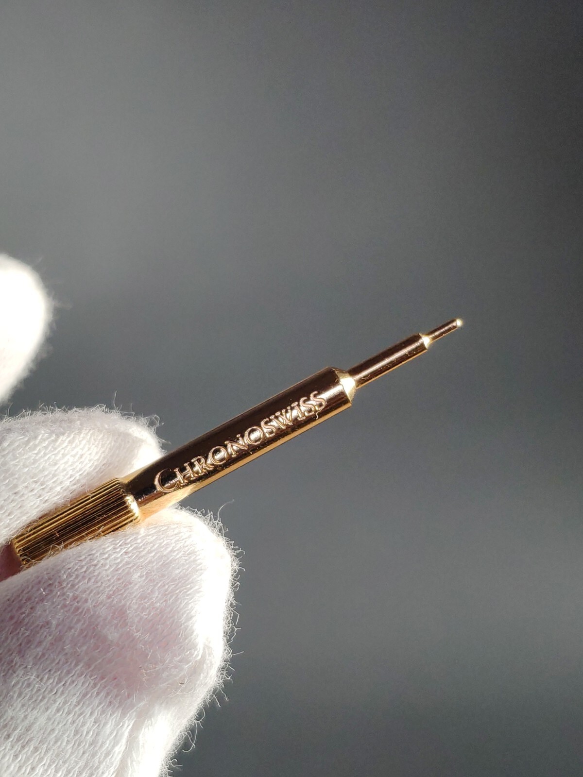 Chronoswiss Pusher Date Correction Stylus Pin Gold Plated