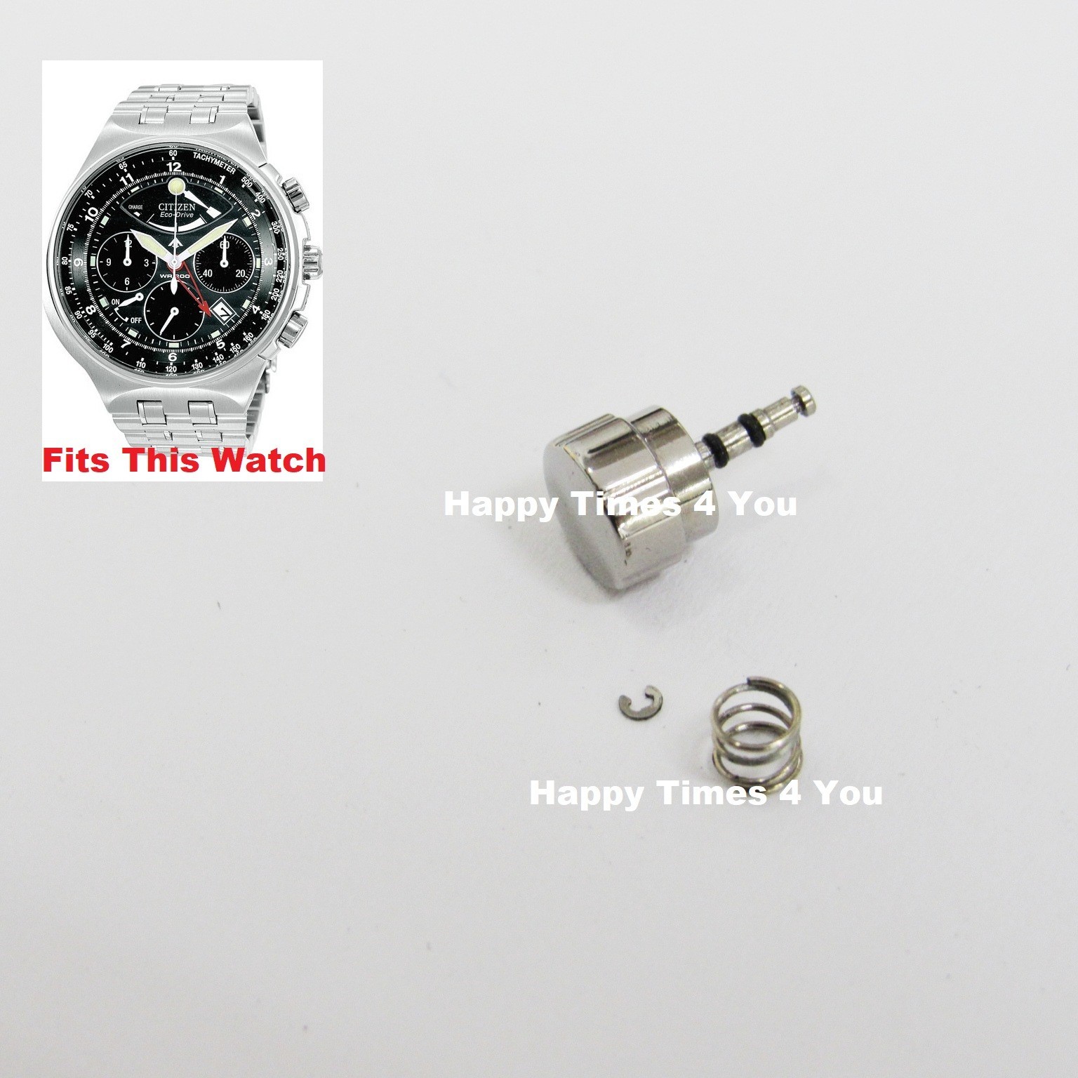 Citizen Calibre 2100 Mens Watch Chronograph Push Button