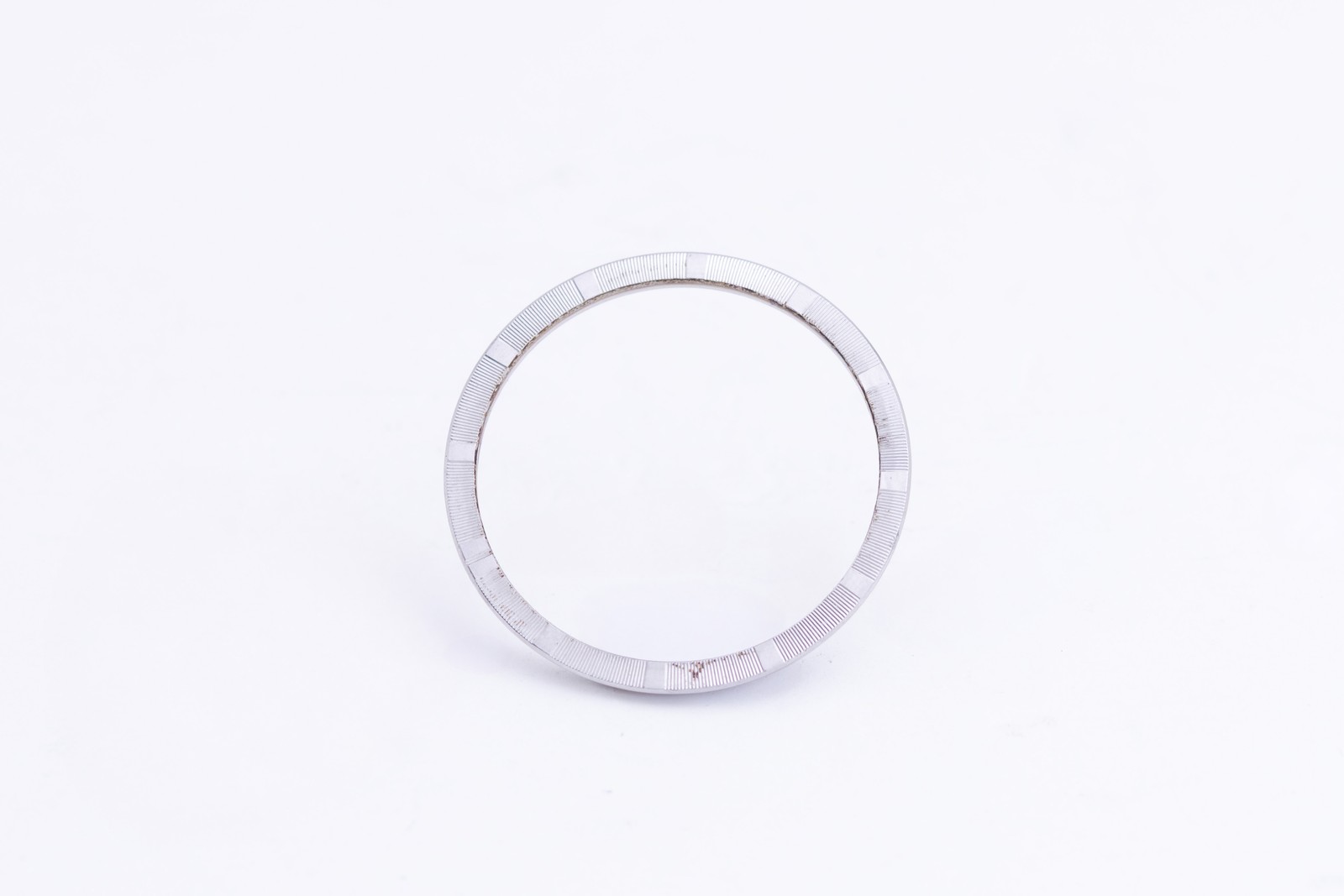 Rolex Steel Date Engine Turned Bezel for model 15210 FCD26719