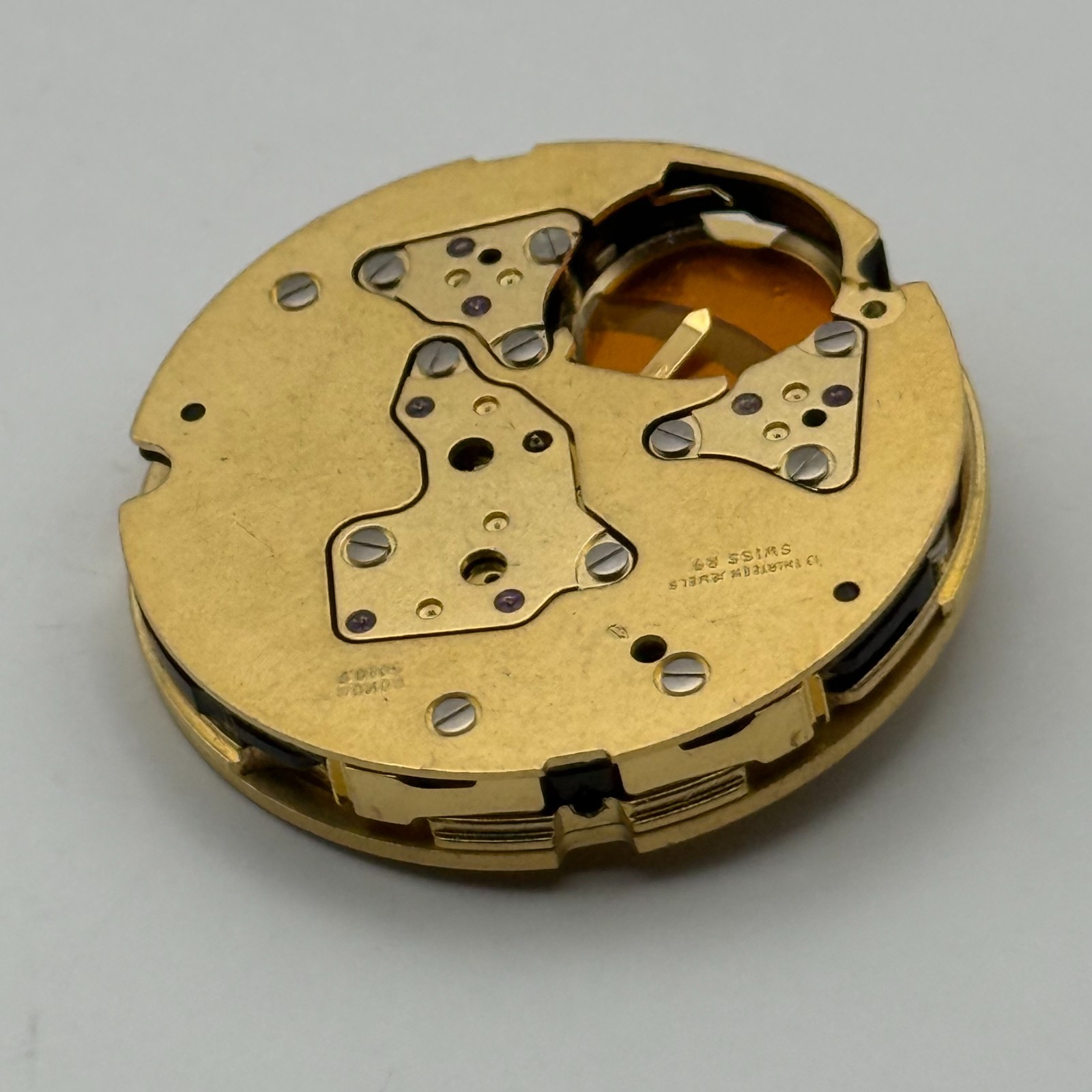 Ronda 5040.D Watch Movement Quartz Swiss R9 13 Jewels Vintage Parts 28.5mm